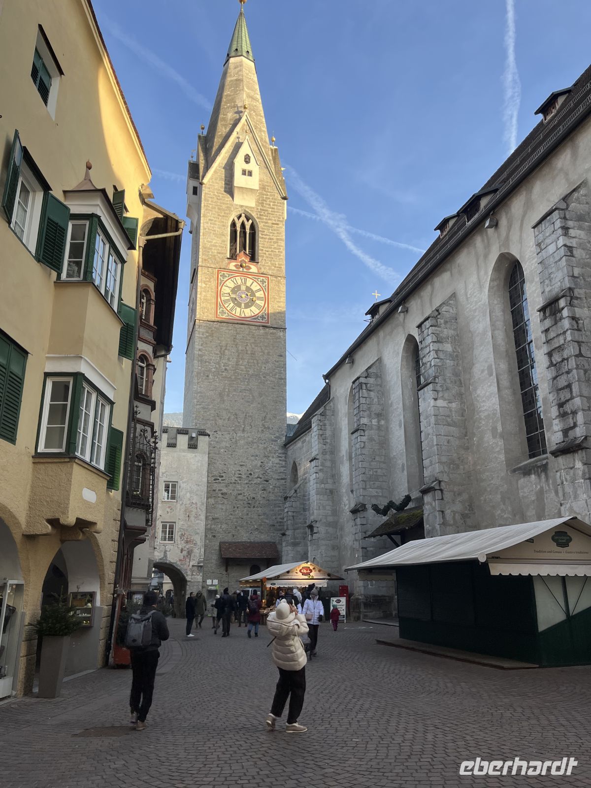 Weihnachts- & Silvesterreise Südtirol:  -  Brixen - Weißer Turm - gehört zur St.Michael Kirche