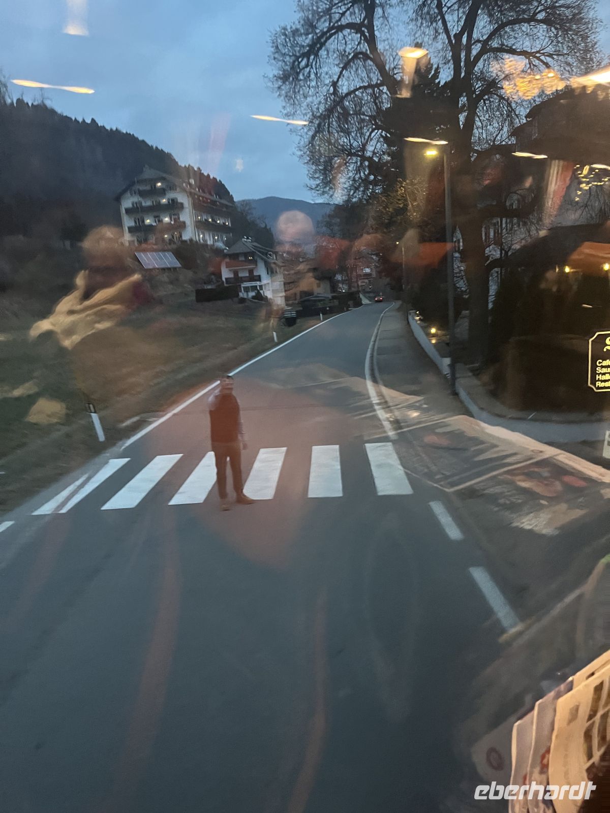 Weihnachts- & Silvesterreise Südtirol:  -  Kai winkt uns nach! Schön war's...