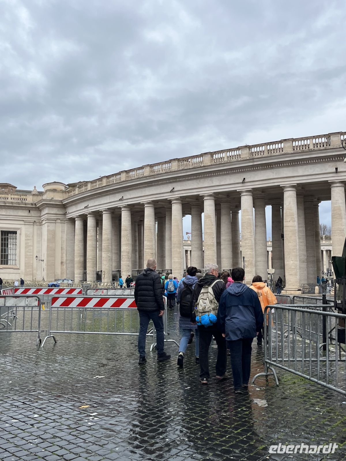 ROM - Petersplatz im Vatikanstadt