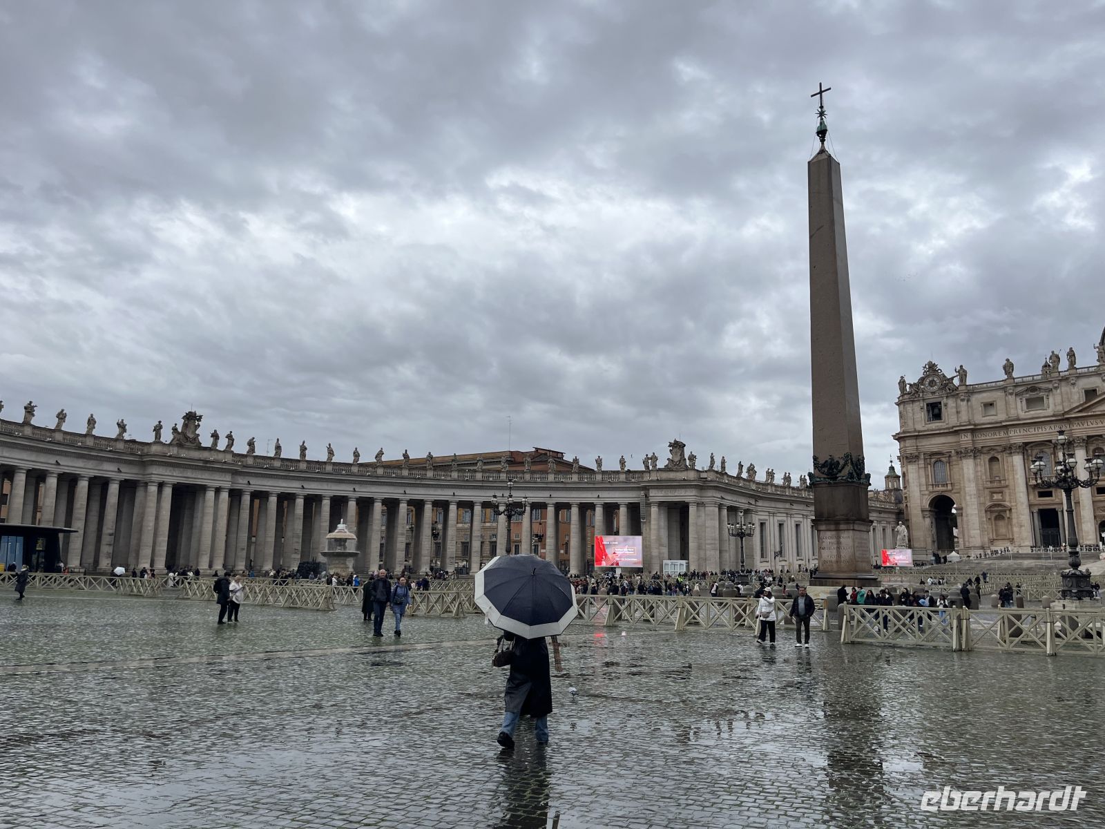 ROM - Petersplatz im Vatikanstadt