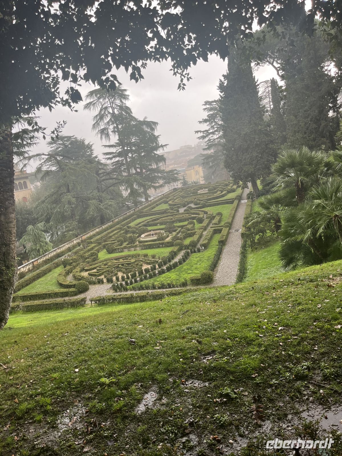 ROM- Besuch Vatikanischen Garten 