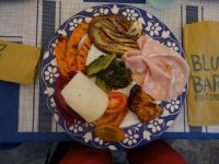 Pontone, unser Mittagsimbiss in der Blu Bar – so hübsch angerichtet. &ndash; &copy; Vivian Kreft (Eberhardt TRAVEL)