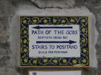 Weg der Götter, ein hübscher Wegweiser. &ndash; &copy; Vivian Kreft (Eberhardt TRAVEL)