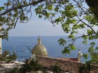 Positano, Blick über die Kirchenkuppel von Santa Maria Assunta &ndash; &copy; Vivian Kreft (Eberhardt TRAVEL)