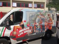 Ein privater Transport für Menschen mit Bewegungseinschränkung. 