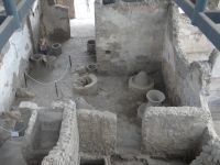 Pompeji, Mahlsteine deuten auf einen Bäckerladen hin.   &ndash; &copy; Vivian Kreft (Eberhardt TRAVEL)