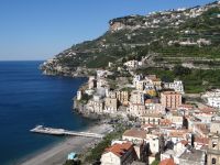 Minori, über die Treppen gewinnen wir an Höhe und werden mit schönen Blicken entschädigt.  &ndash; &copy; Vivian Kreft (Eberhardt TRAVEL)