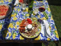 Tramonti, Tischlein deck dich. Immer wieder aufs Neue füllten sich Teller.  &ndash; &copy; Vivian Kreft (Eberhardt TRAVEL)