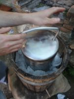 Tramonti, auf diese Weise wird Sorbet hergestellt.  &ndash; &copy; Vivian Kreft (Eberhardt TRAVEL)