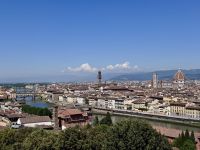 9. Tag: Erster Besuch in Florenz – Blick über Florenz vom Piazzale Michelangelo &ndash; &copy; Andreas Wolfsteller (Eberhardt TRAVEL)