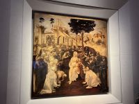 10. Tag: Zweiter Besuch in Florenz – Führung durch die Uffizien – Gemälde von Leonardo &ndash; &copy; Andreas Wolfsteller (Eberhardt TRAVEL)