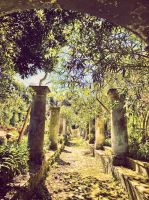 Capri - ein privater Gartenbereich.jpeg &ndash; &copy; Kerstin Engelhardt (Eberhardt TRAVEL)