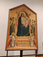 Giotto: Ognissanti Madonna, Uffizien Florenz  &ndash; &copy; Monika Cortese (Eberhardt TRAVEL)