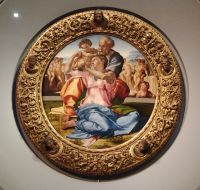 Michelangelo: Tondo Doni, Uffizien Florenz  &ndash; &copy; Monika Cortese (Eberhardt TRAVEL)