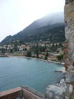 Panoramafahrt: Burg in Malcesine
