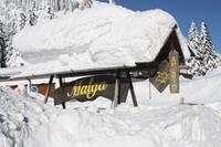 Schnee soweit das Auge reicht