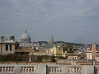 Tag 3 - Blick vom Piazza del Quirinale zum Petersdom