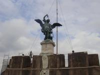 Erzengel Michael auf der Engelsburg