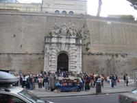 Eingang zu den Vatikanischen Museen