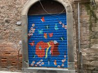 3. Reisetag – Stadtführung in Lucca – Wandgemälde zu Madame Butterfly