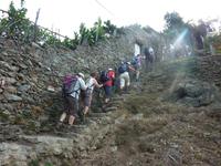 Hier ging's wieder rauf