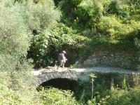 Die Brückenüberquerung