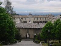 Blick auf den Klosterkomplex