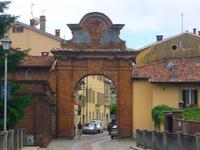 Stadttor in Biellas Oberstadt