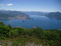Blick vom Mottarone zum Lago Maggiore
