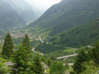 Rückreise-Blick auf Belinzona