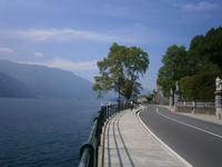 Uferstraße am Comersee