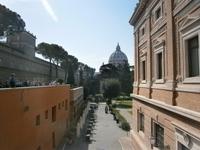 Blick zur Peterskuppel