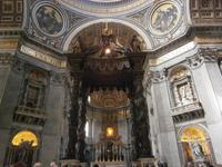 Baldachin in der Peterskirche