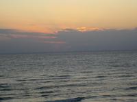 letzter Abend am Strand von Saubadia