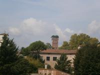 Blick von den Wallanlagen in Lucca