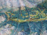 Ultner Höfeweg, unsere Route führte uns von St. Nikolaus über St. Gertraud wieder zurück