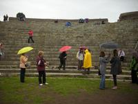Im römischen Theater