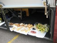 Picknick mit Käsespezialitäten