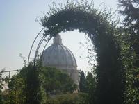 in den Vatikanischen Gärten