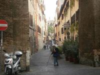 Blick in die Gassen Roms