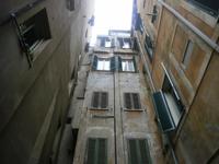 Blick in die Innenhöfe Roms