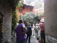 Blick in die Innenhöfe Roms