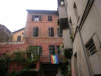 Blick in die Innenhöfe Roms