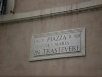 Hauptplatz in Trastevere