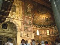 in der Kirche S. Maria in Trastevere