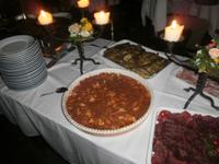 Abendessen auf der Burg Noarna