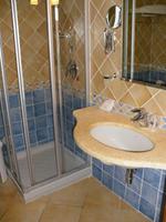 Einblick in das Badezimmer