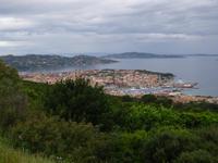 Blick auf das Städtchen Palau