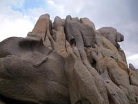 Bizarre Granitformationen