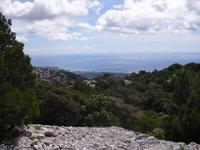 Blick vom Gipfel des Monte Tuttavista
